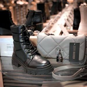 Marc Fisher combat boots